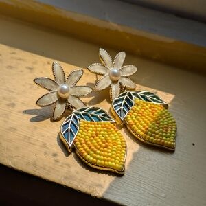 Baublebar Beaded Lemon Drop Earrings